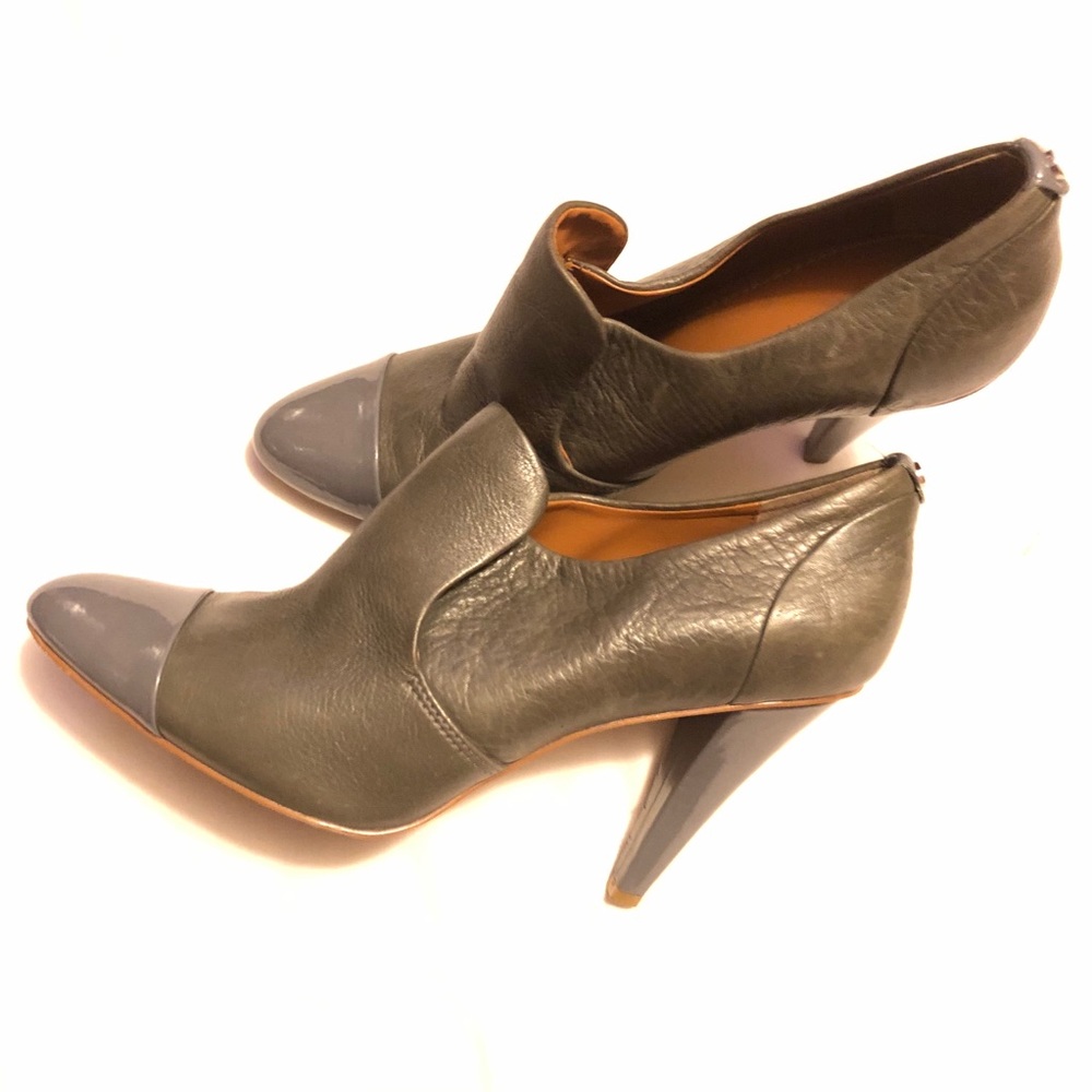 Calvin Klein Christie heel booties trouser shoes